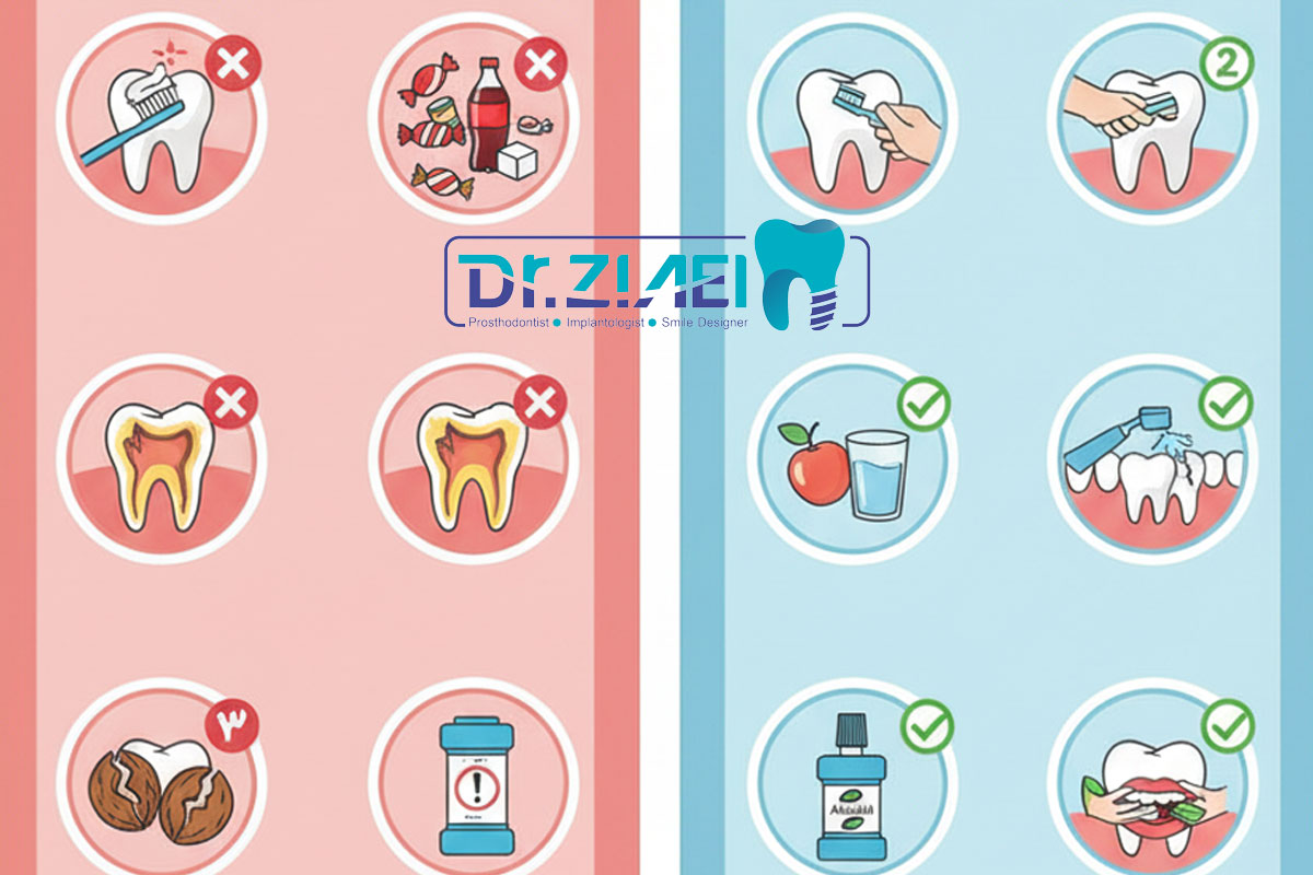 5 اشتباه رایج که باعث پوسیدگی دندان می‌شود